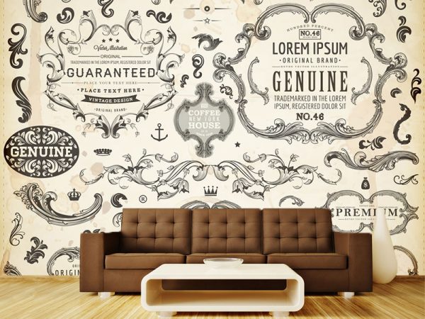 Vintage foto tapete 027