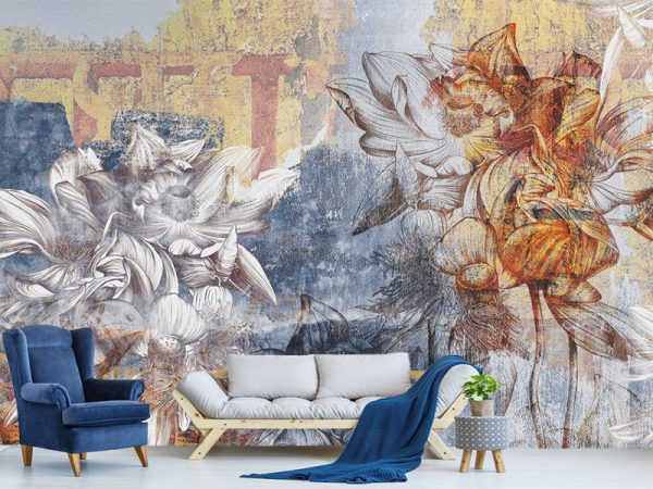 Vintage foto tapete 062