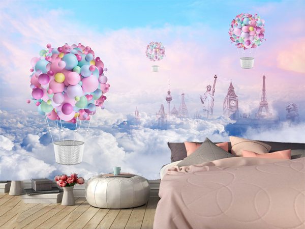 Baloons in the sky