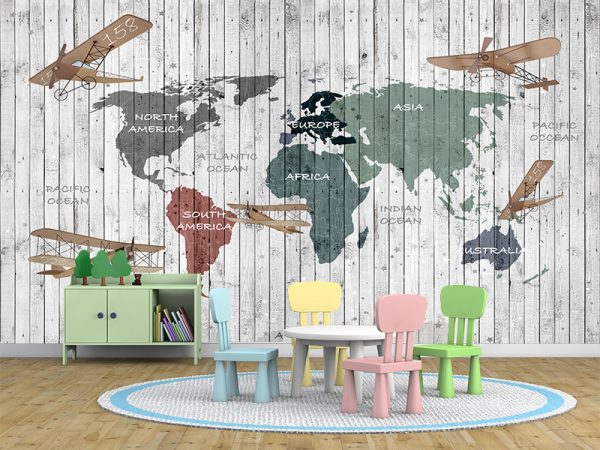 Avijatičarska mapa sveta