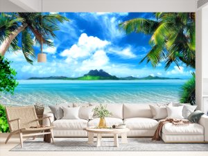 Rajski Pogled Na Tirkizno More