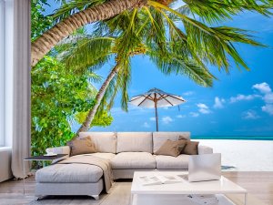 Senka Palmi Nad Belim Peskom