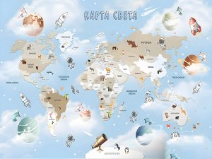 Mapa sveta malih istraživača