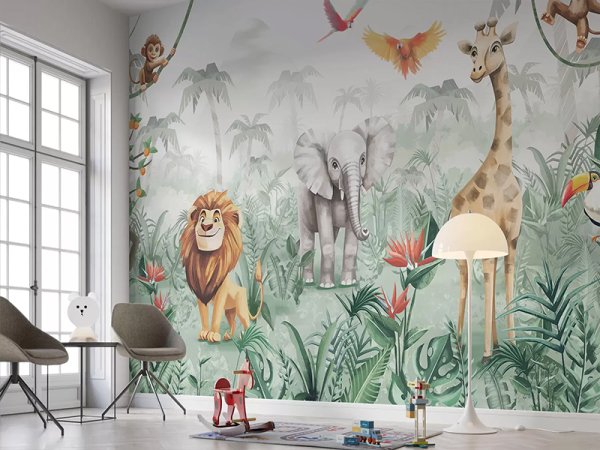 Pastelna savana prijatelja