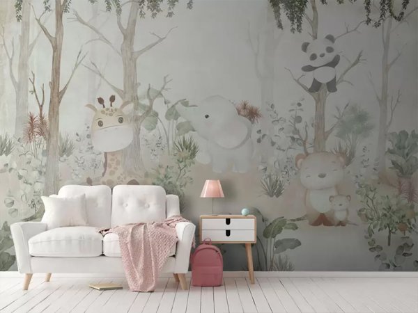 Pastelna šuma prijatelja