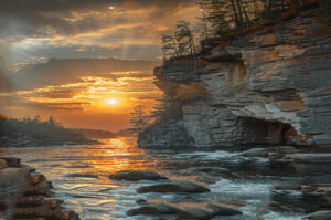 Sunčevi Zalazeći Odrazi